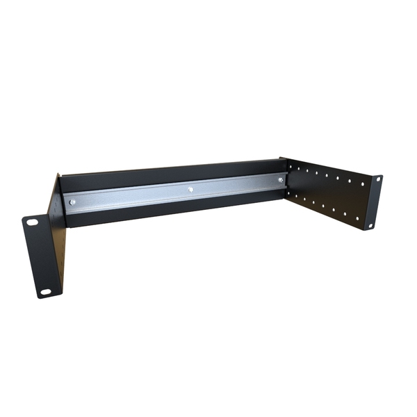 Hammond 2U RACKMOUNT DIN RAIL BRACKET RMHD19003BK